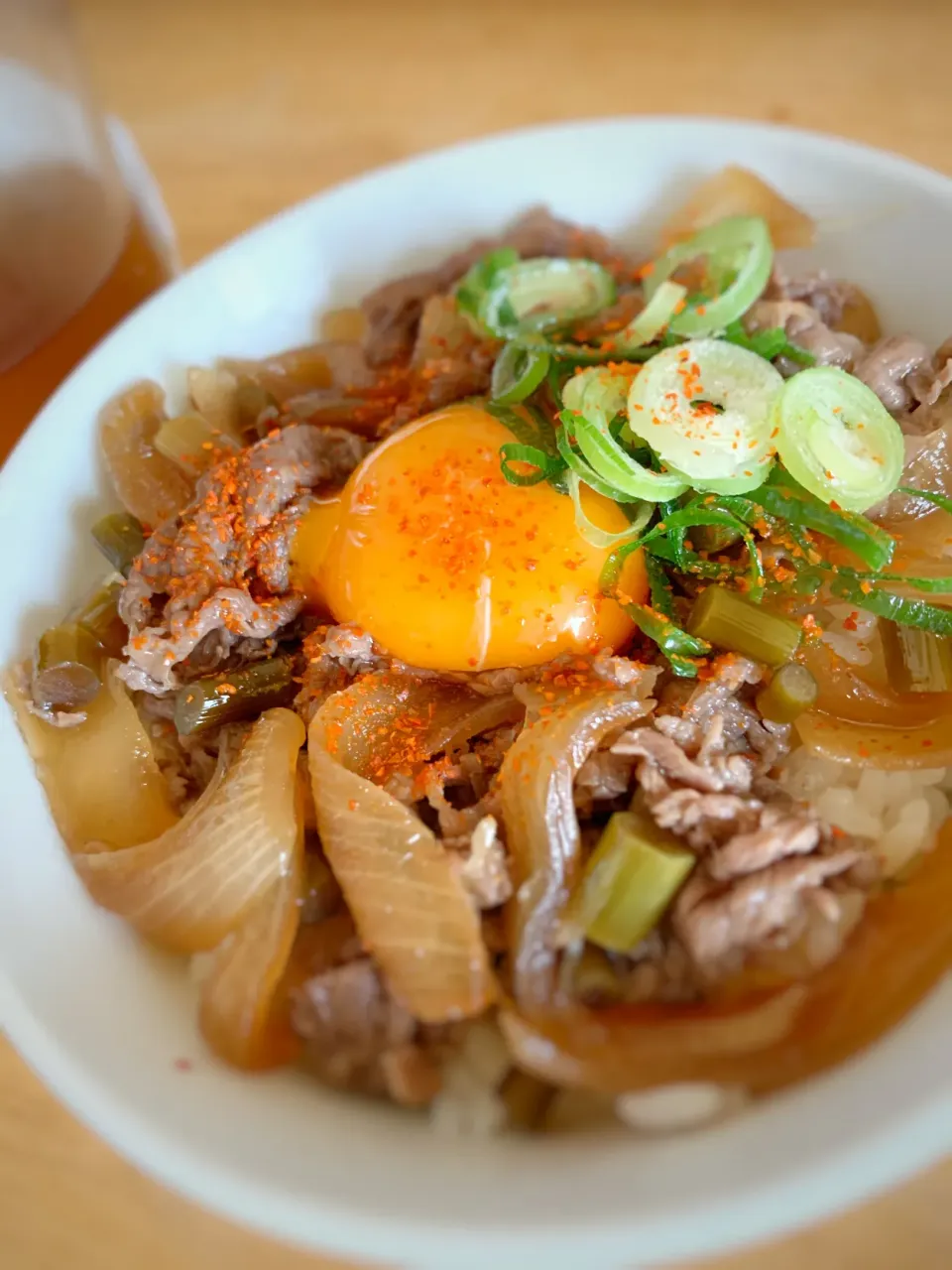 ニンニクの芽牛丼|寺尾真次さん