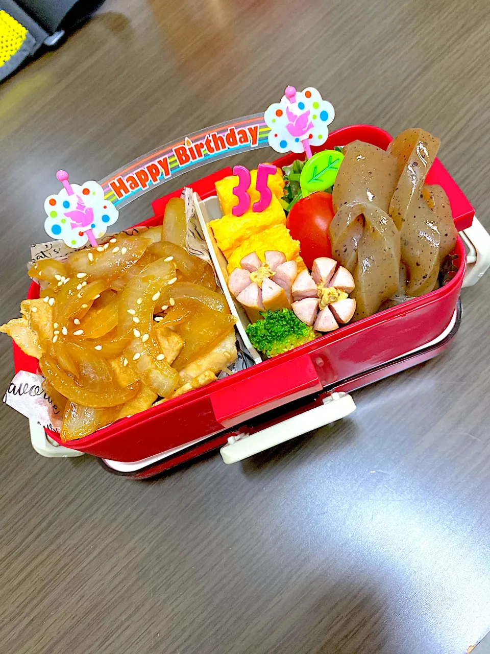 パパお誕生日弁当|ちぇーさん