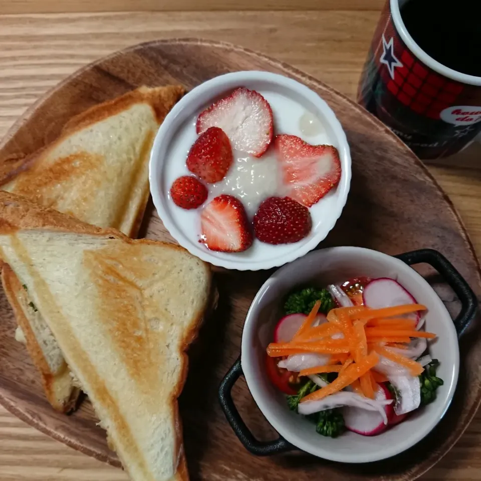 Snapdishの料理写真:朝食|まりさん