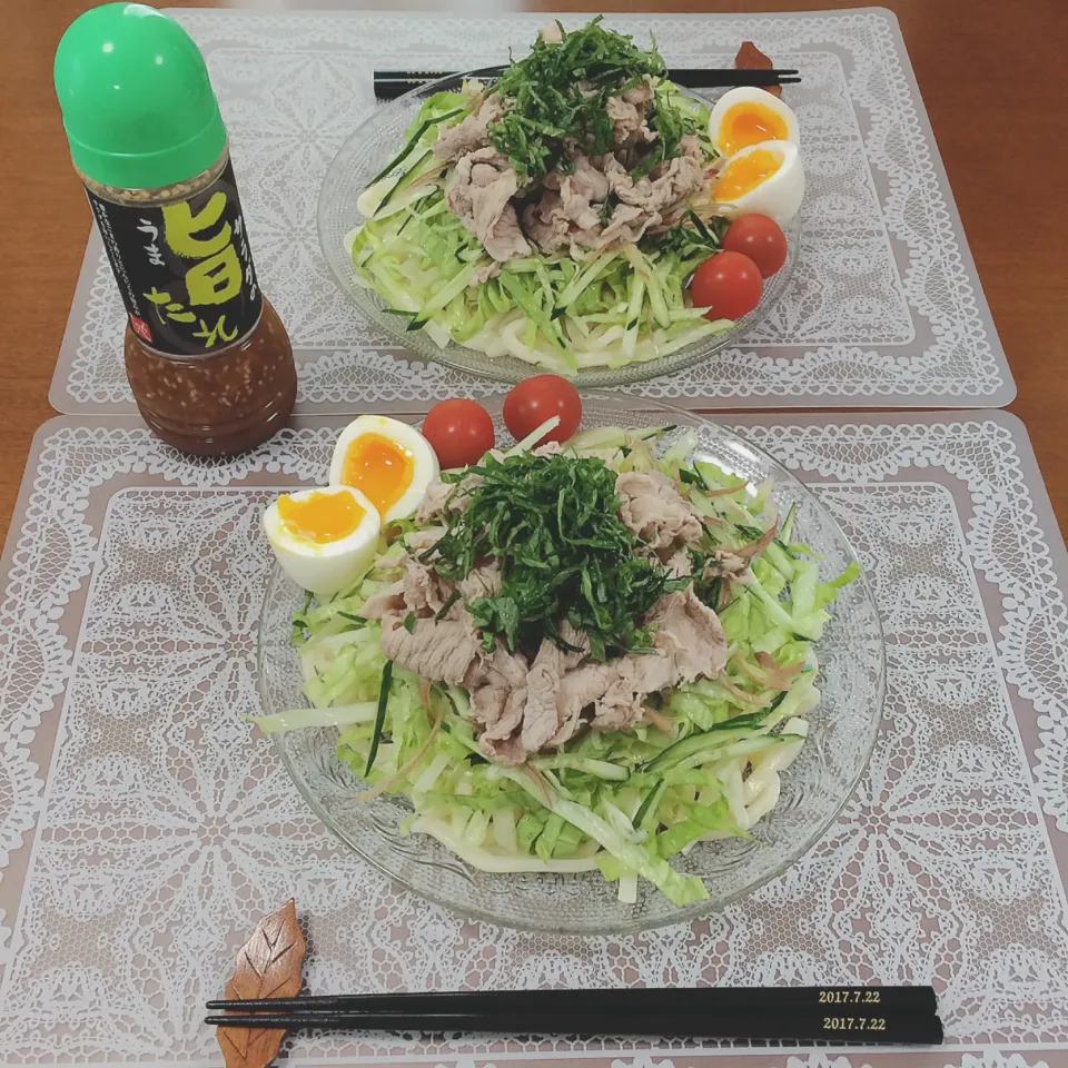 豚しゃぶサラダうどん🥗|waiwaiさん