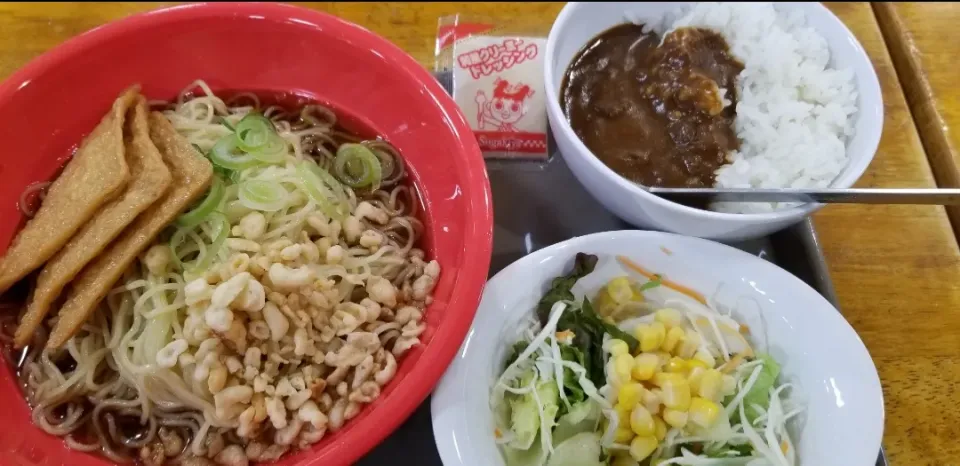 スガキヤの
ぶっかけラーメンカレーサラダセット|🌠キタザワ🌠さん