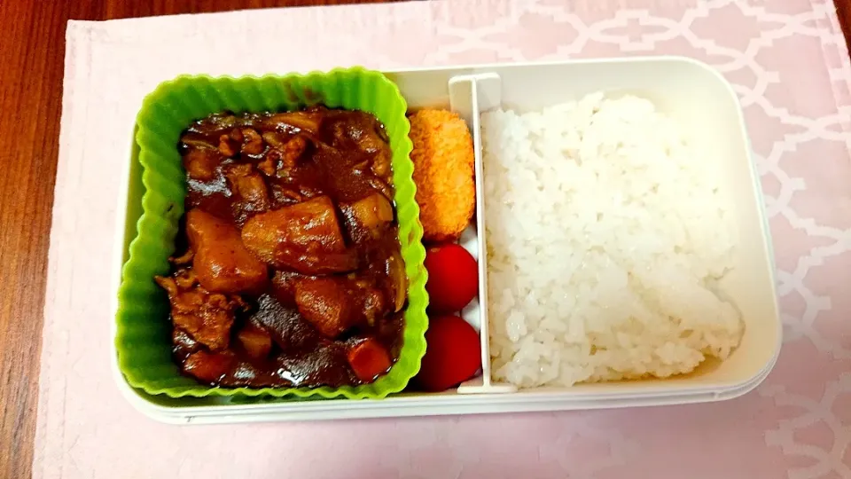 カレーライス❤️旦那さんお弁当🎵😊|かおるcitronさん