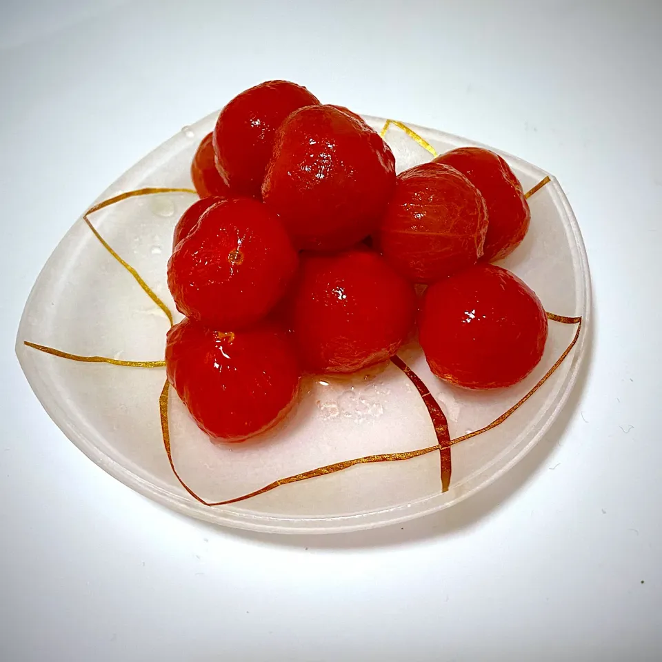 ミニトマトのはちみつ漬け🍅🍯|りさこさん