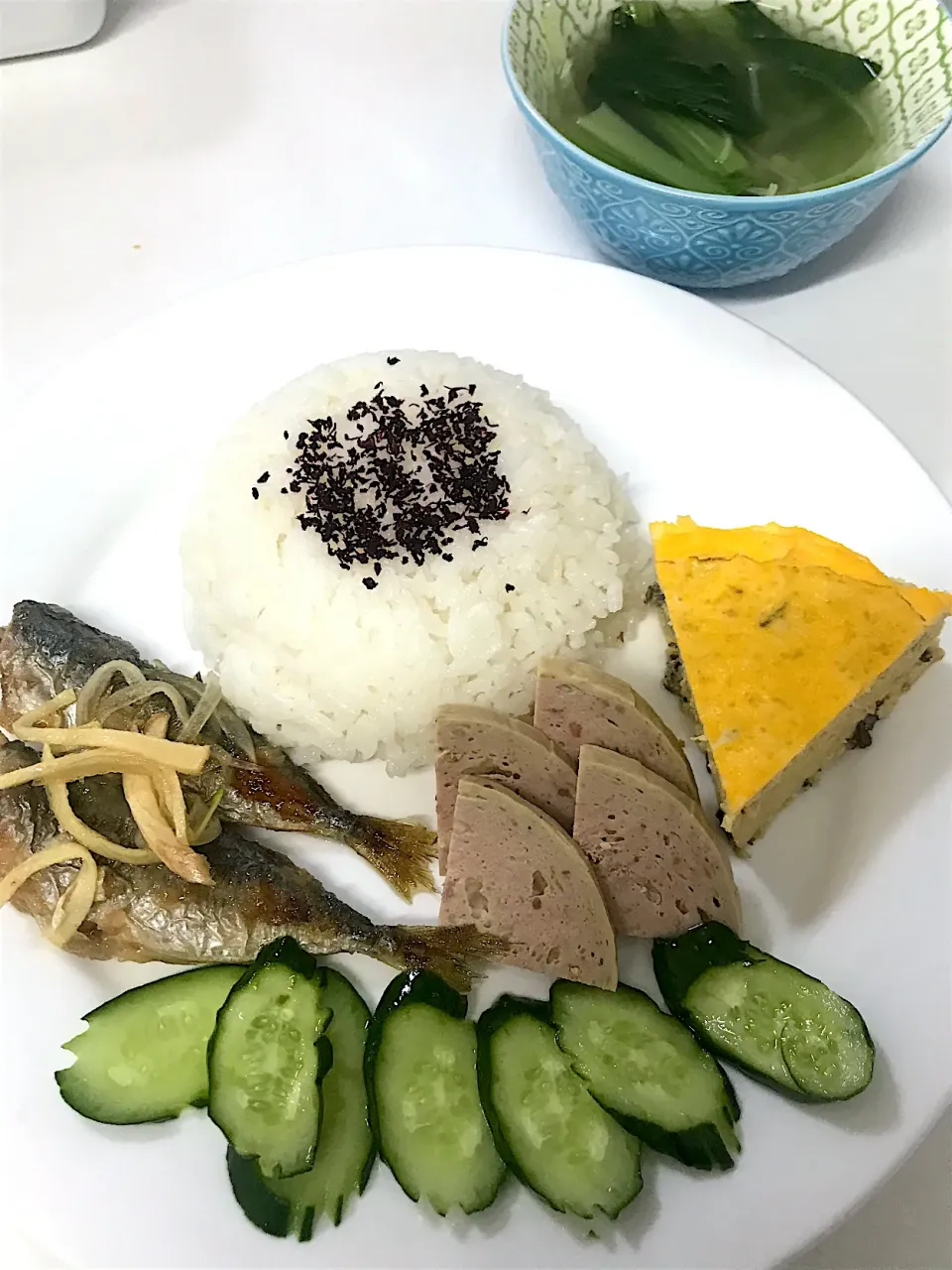 Snapdishの料理写真:ベトナム🇻🇳アジの南蛮漬けワンプレートランチ|ラムさん