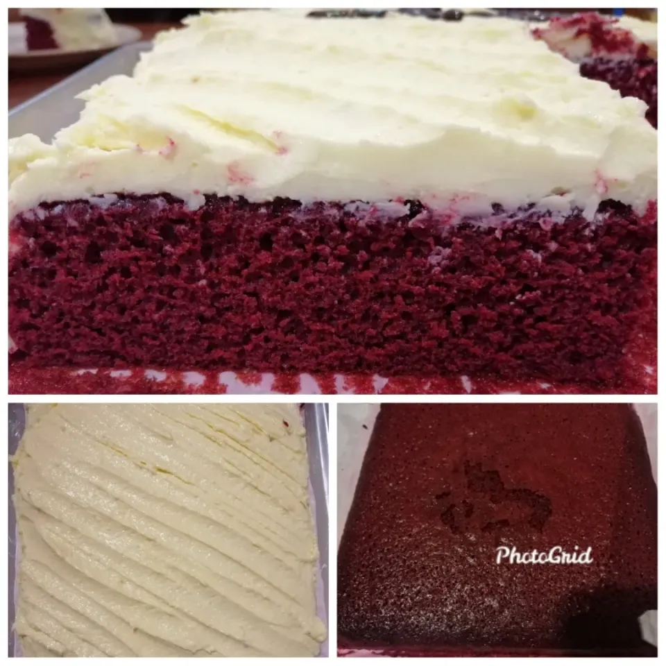 Red velvet cake with cream cheese|AlingNgさん