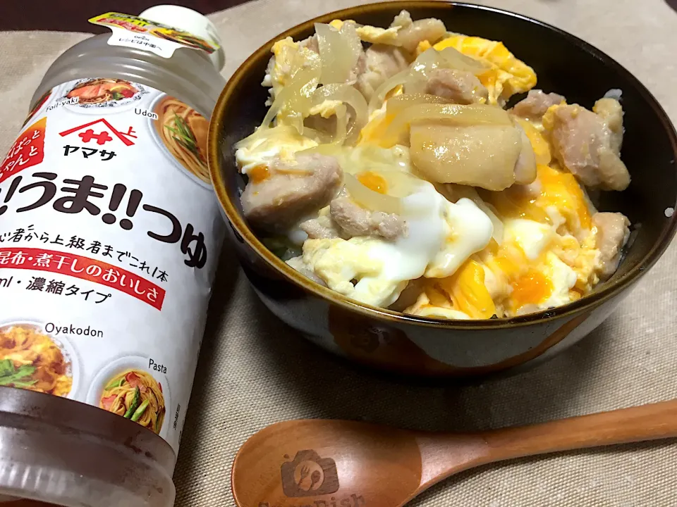 Snapdishの料理写真:ぱぱっとちゃんとこれ！うま‼︎つゆで親子丼|kyokoさん