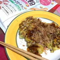 Snapdishの料理写真:ギルトフリーのお好み焼き〜|ヨシコさん