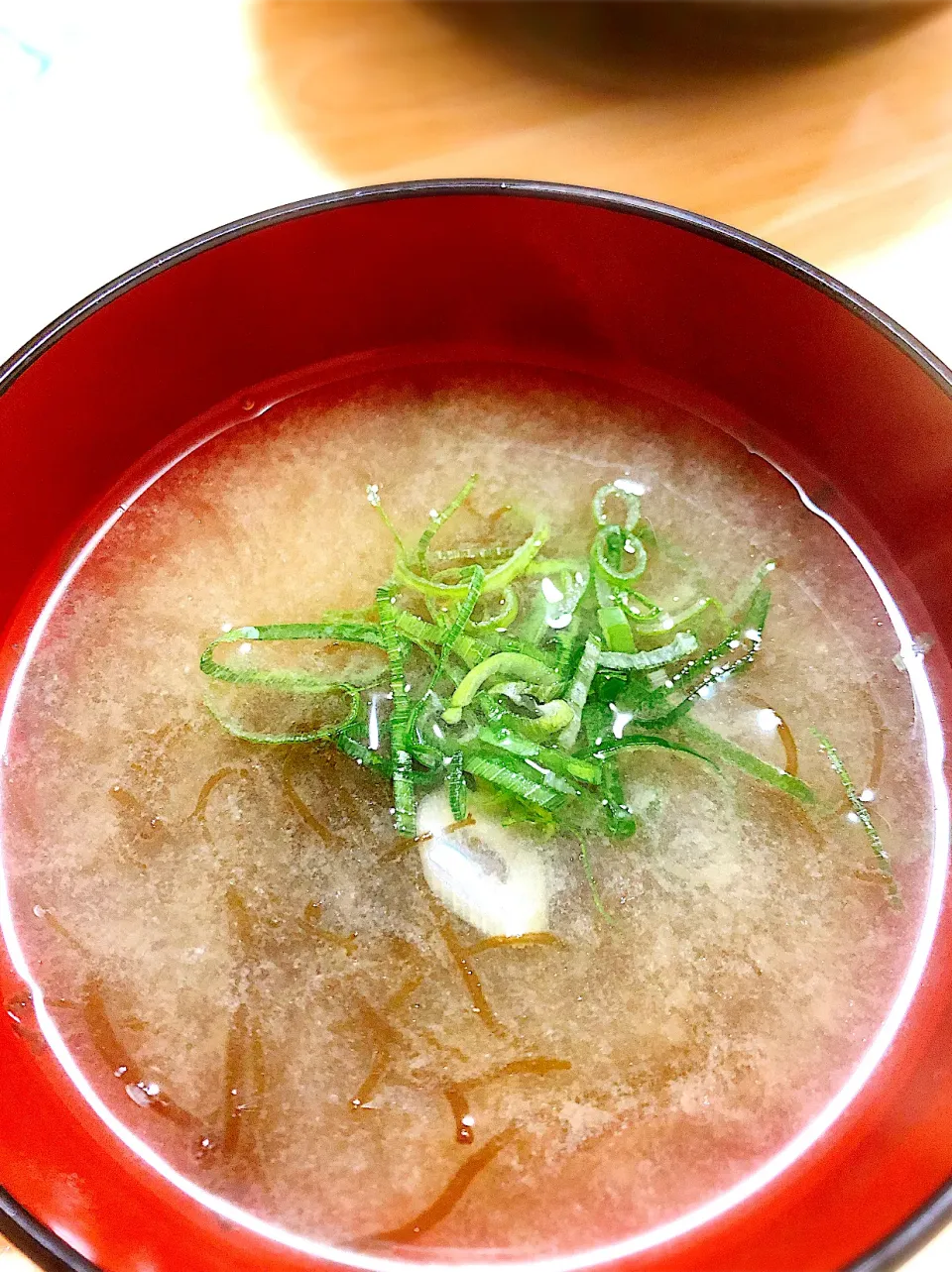 Laniさんの料理 ⭐もずくのお味噌汁⭐|るんるんさん