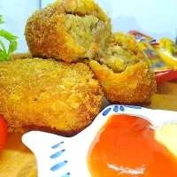 Snapdishの料理写真:Dutch Croquettes (Kroketten)|qalbij8714さん