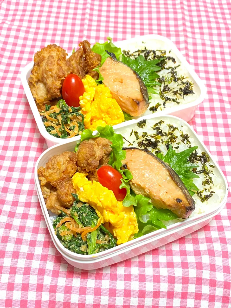 息子のお弁当(リク､唐揚げ😃)|かあたんさん