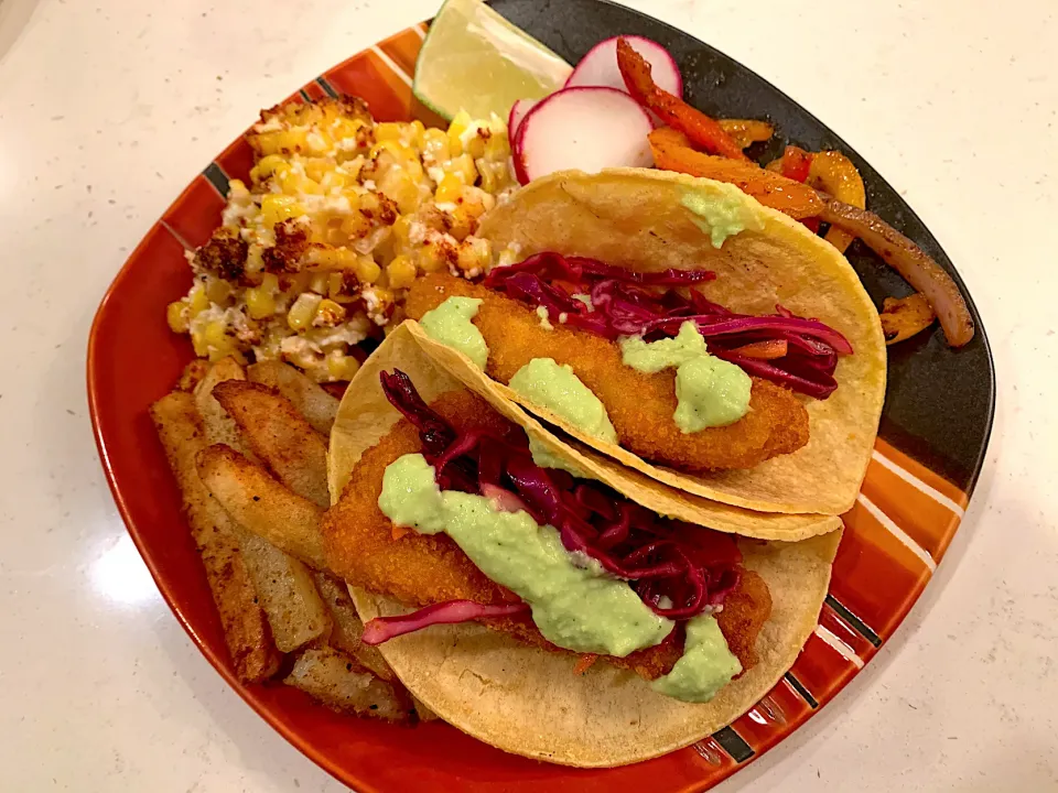 Fish tacos for TACO TUESDAY!|AAさん