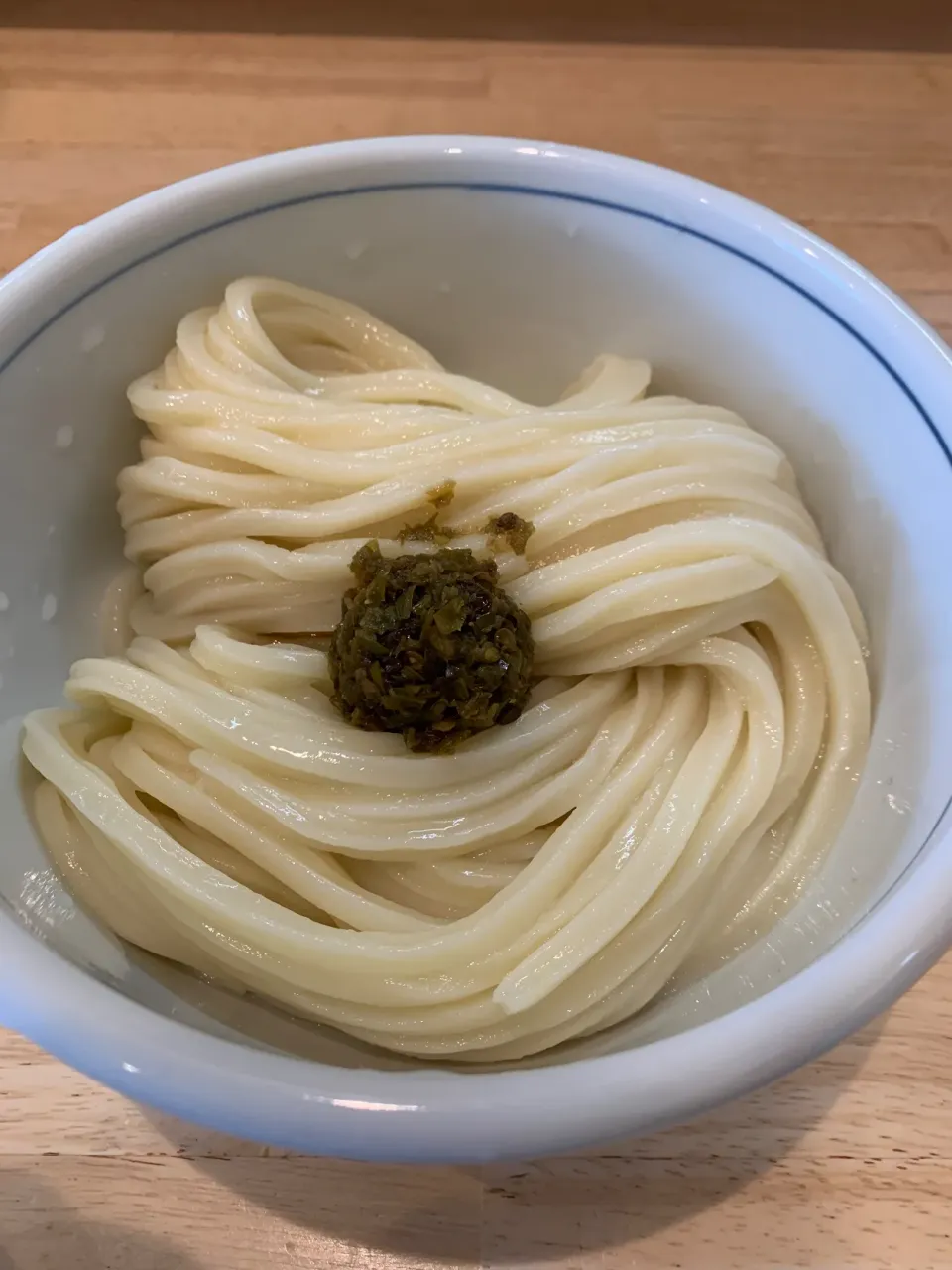 Snapdishの料理写真:青唐辛子うどん|Yoshiさん