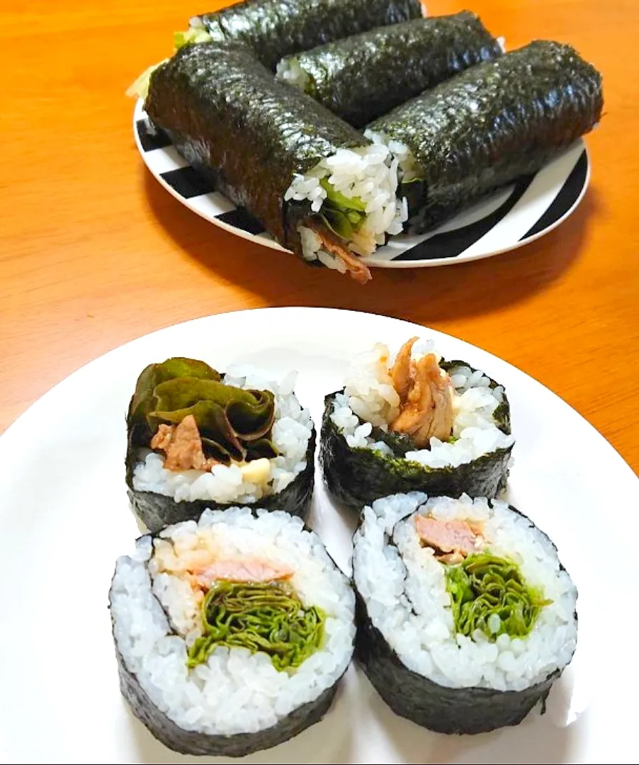 肉巻き寿司🌀  お昼ご飯🍚|りらさん