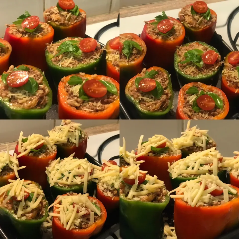 My Italian version stuffed capsicums|Babyluv Cabrera Ocampoさん