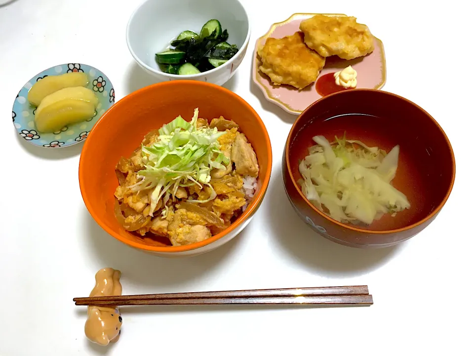 親子丼@よるごはん|まーすけさん