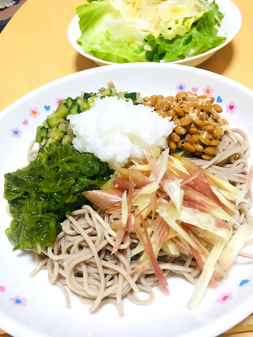 単身赴任中の男飯(ネバネバおろし蕎麦)|おおもりの星さん