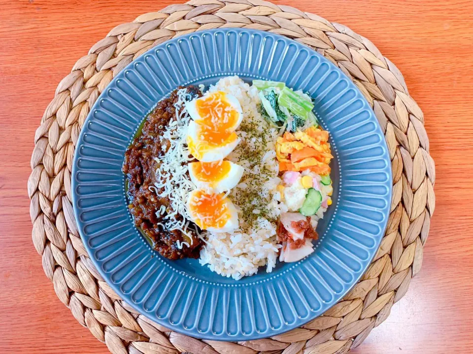 茄子とひき肉のキーマカレー🍛✨|nacchan♪さん