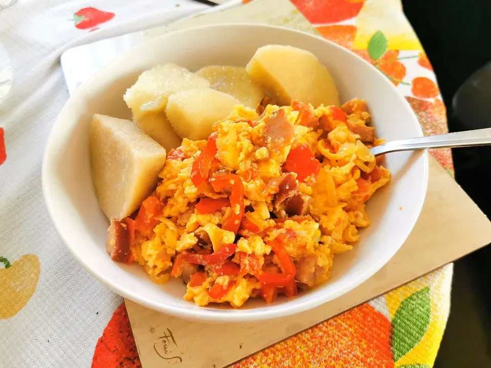 Yam and Egg stew|Alexa Ajさん