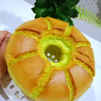 Pandan chiffon Crown Cake|Nadiaさん