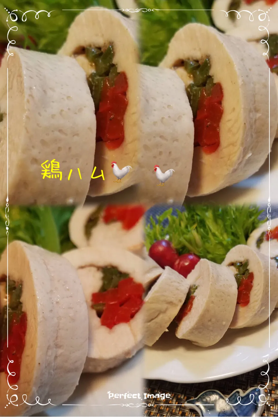 Snapdishの料理写真:ペンギンさんの料理 寝かせない初めての、鶏ハム＼(°o°)／Today's breakfast!🥳|MOMO-chan☻さん