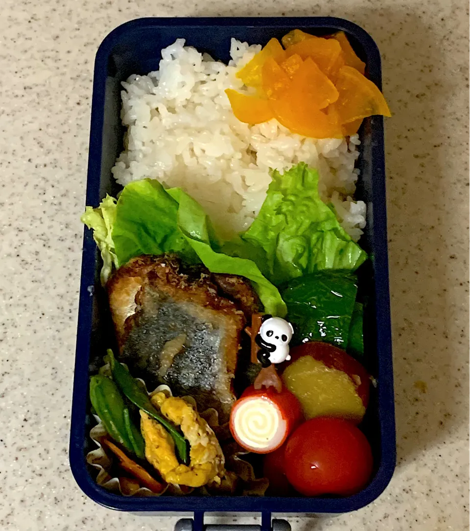 Snapdishの料理写真:鰆の竜田揚げ弁当|besさん