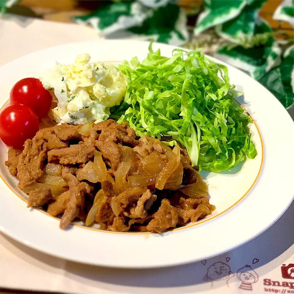 大豆のお肉で生姜焼き|あゆさん