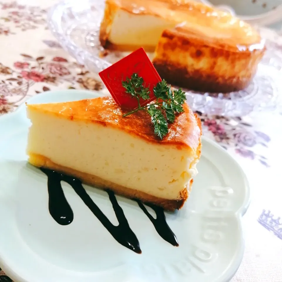 カッテージチーズでベイクドチーズケーキ♡♡|Kutanmam.さん