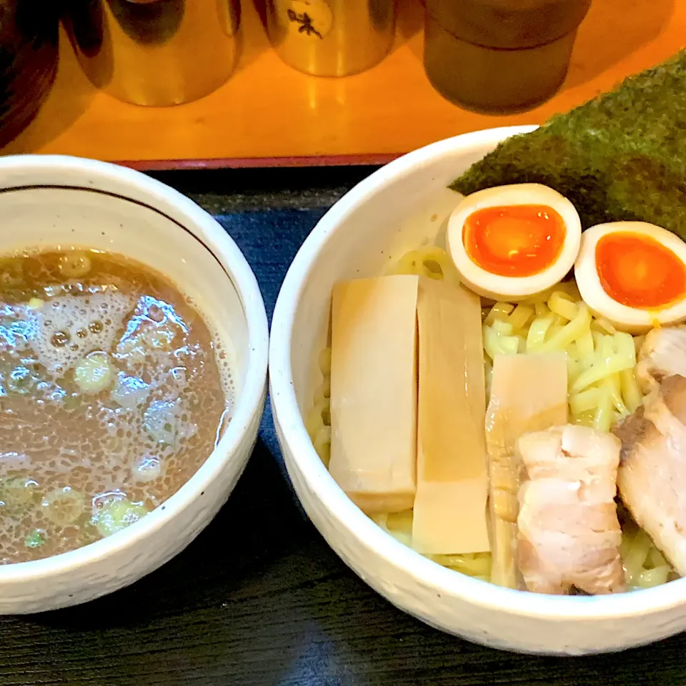 Snapdishの料理写真:味玉つけめん(◍•ڡ•◍)❤|いつみさん