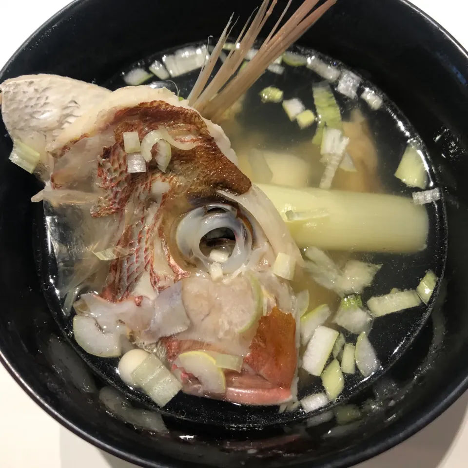 Snapdishの料理写真:鯛のうしお汁|えいみさん