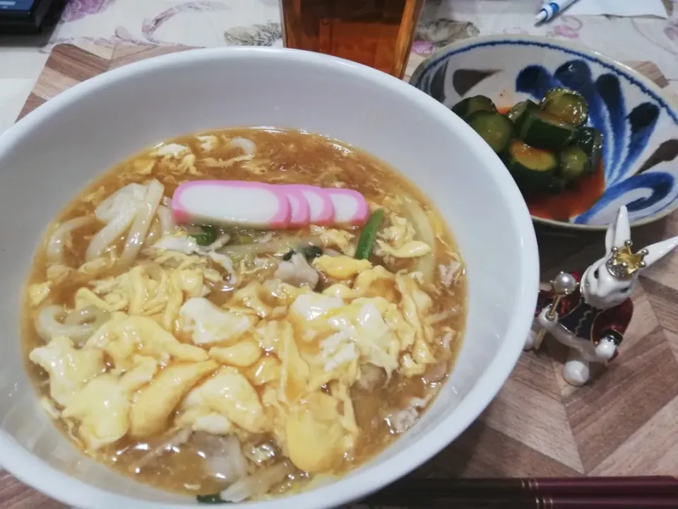 5/14
餡かけうどんランチ😋|たえさん