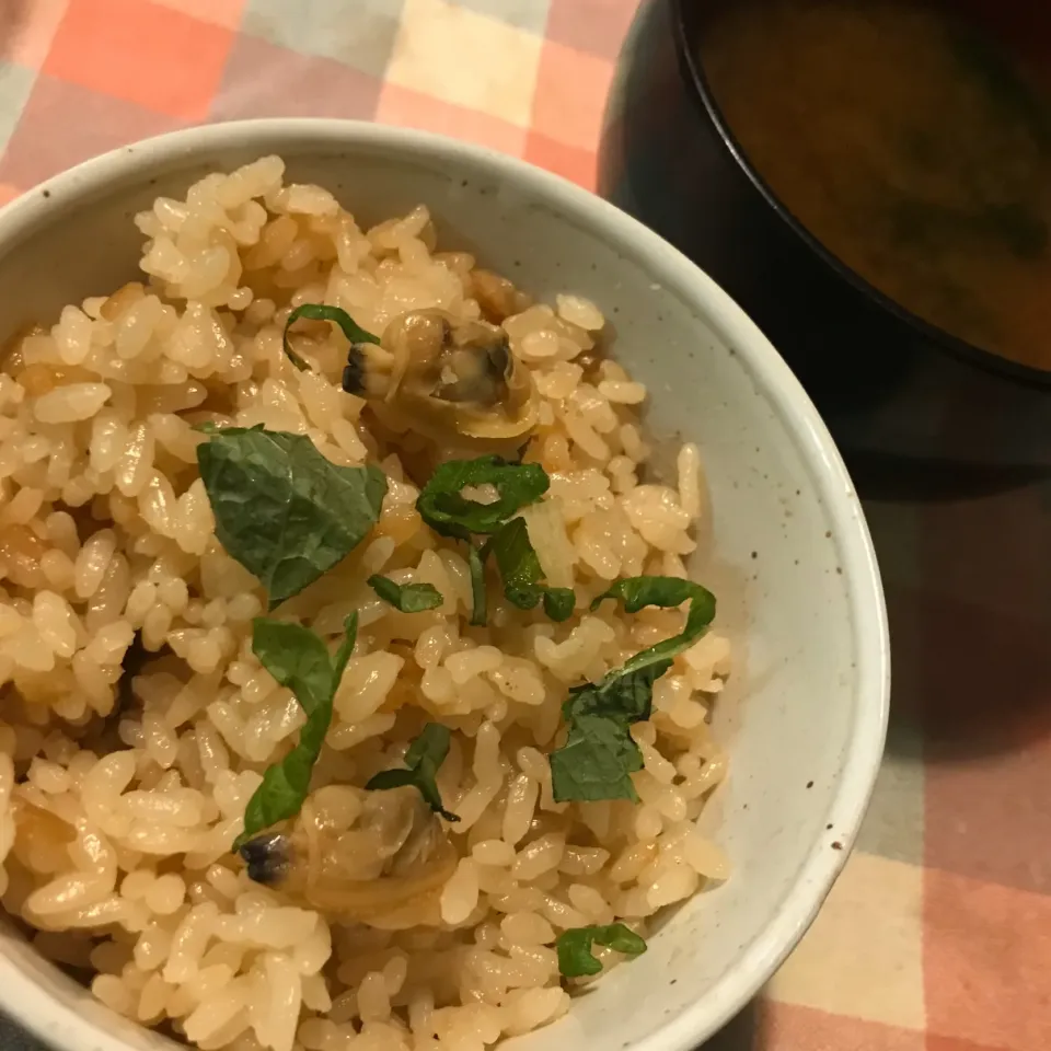 アサリご飯と赤ダシ|純さん