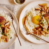 Loco moco with Mushroom Gravy|Jenny_Dolceさん