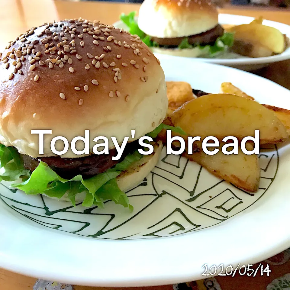 手づくりバンズでてりやきバーガー|寺cafe＊さん