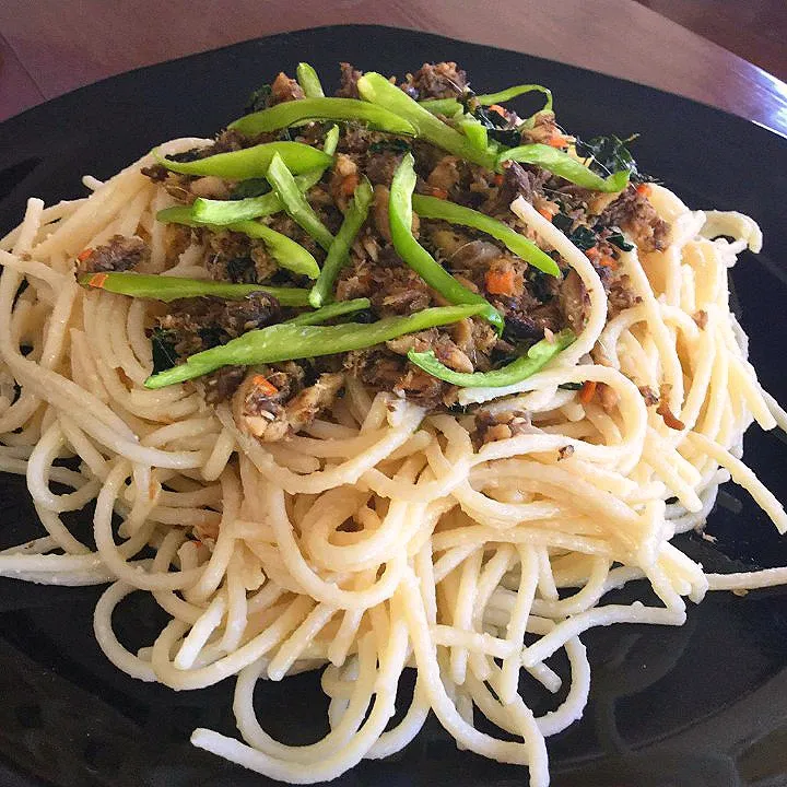 Alio Olio Smoked Fish Pasta with Moringa Leaves|Joy Loniniaさん