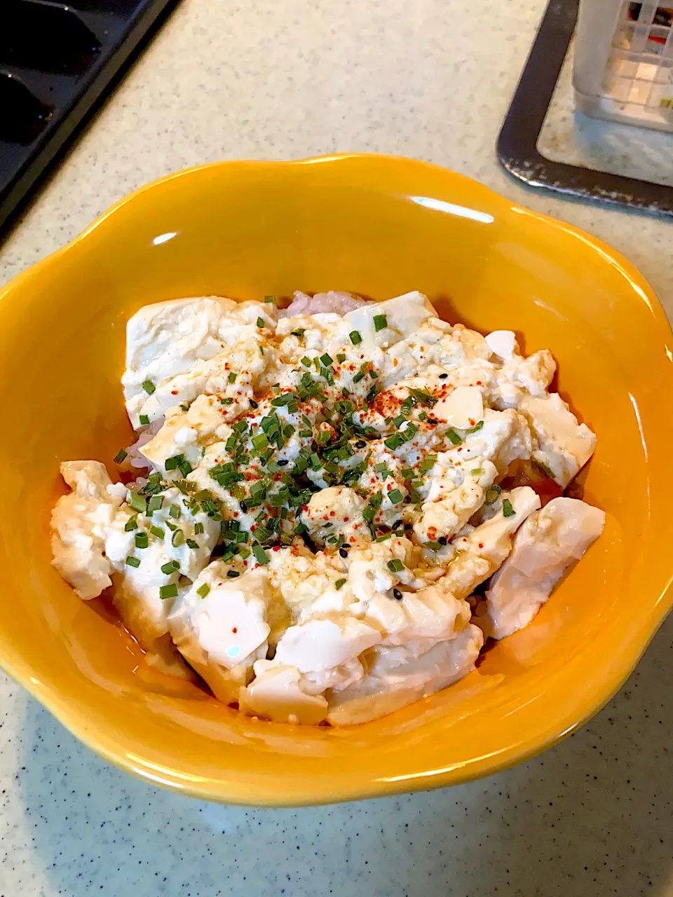 暑くなって来たら冷奴丼|稲葉 洋靖さん