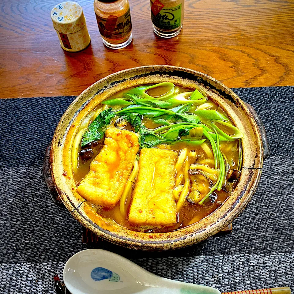 カレー煮込みうどん|yakinasuさん