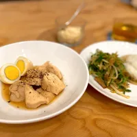 炊飯器でやわらか鶏ムネ肉♡タンパク質レシピ|＊hana＊さん