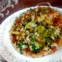 Veg Pan Pizza|Swapna Kanchan's Cafeさん