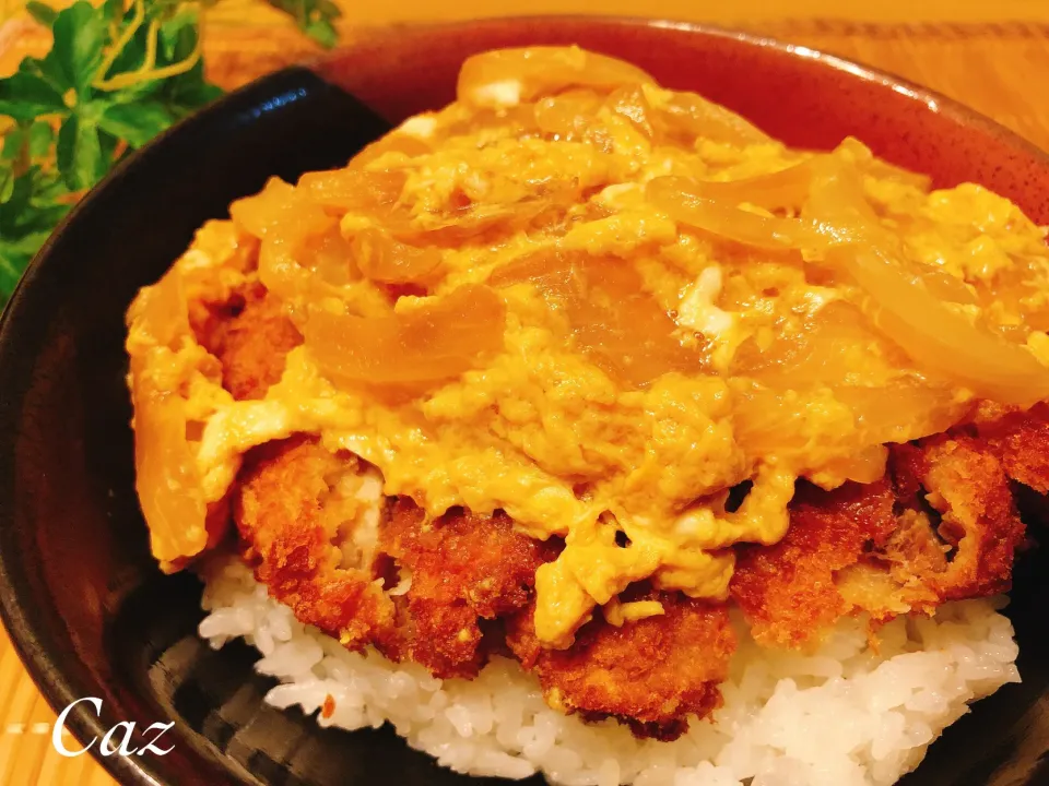 カツとじ丼🐽🥚|きゃずさん