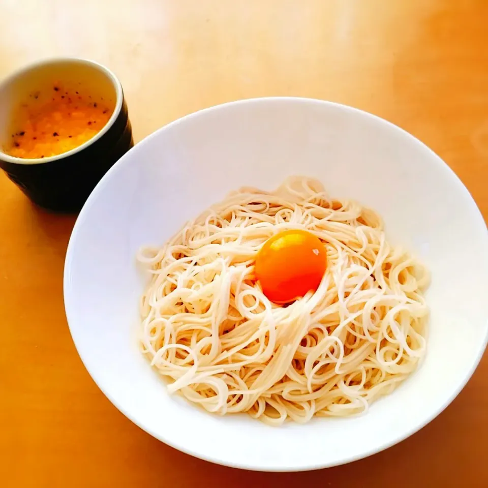 釜玉そうめん|early tasteさん