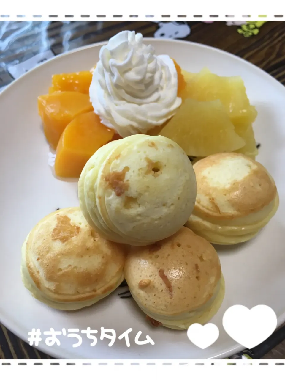 Snapdishの料理写真:たこ焼き器でベビーカステラ|ようか✩.*˚さん