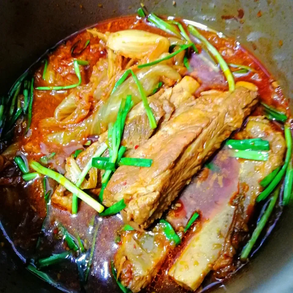 kimchi stew pork|ivyivyさん