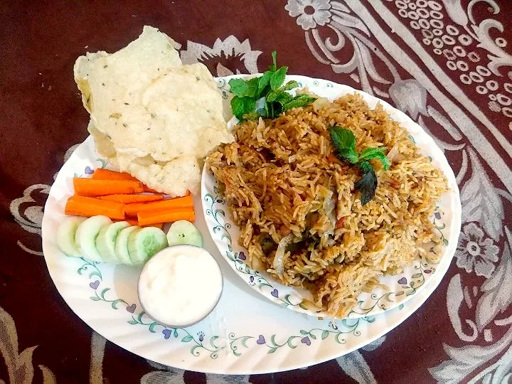 Veg Pulav ##|Swapna Kanchan's Cafeさん