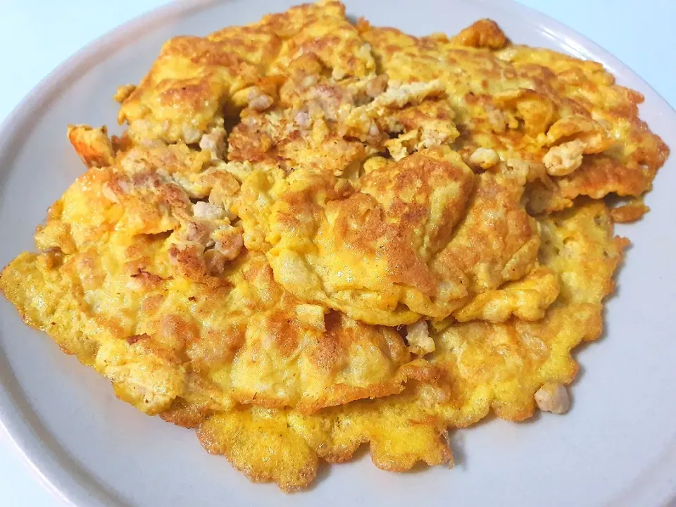 Minced pork omelette 😋🥰
marinated: fish sauce white pepper sesame oil|🌷lynnlicious🌷さん