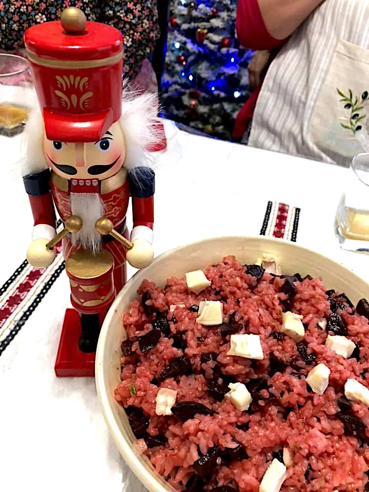 Risotto cu sfeclă și brânză de capră🇷🇴|aястасияさん