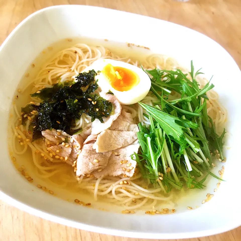 そうめんラーメン🍜|たんたんさん