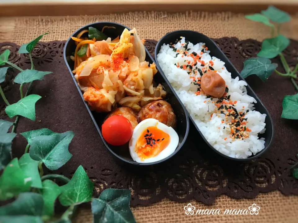 Snapdishの料理写真:今週の誤差り弁当～(*ﾟ▽ﾟ)ﾉ|まなまな♡さん