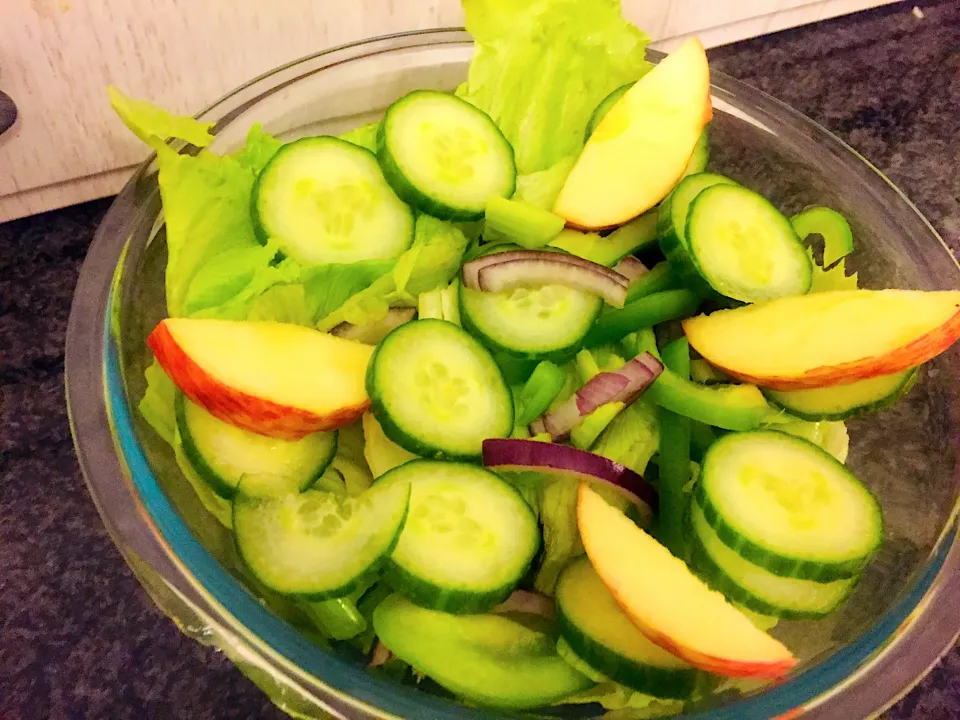 Green salad y’all 🥰|China☺️さん