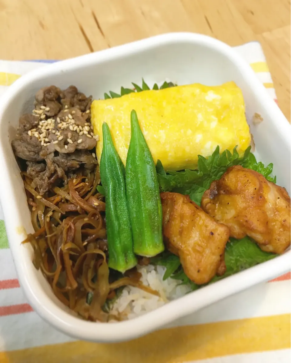 今日のパパ弁当はだし巻き玉子弁当♪|key♪さん