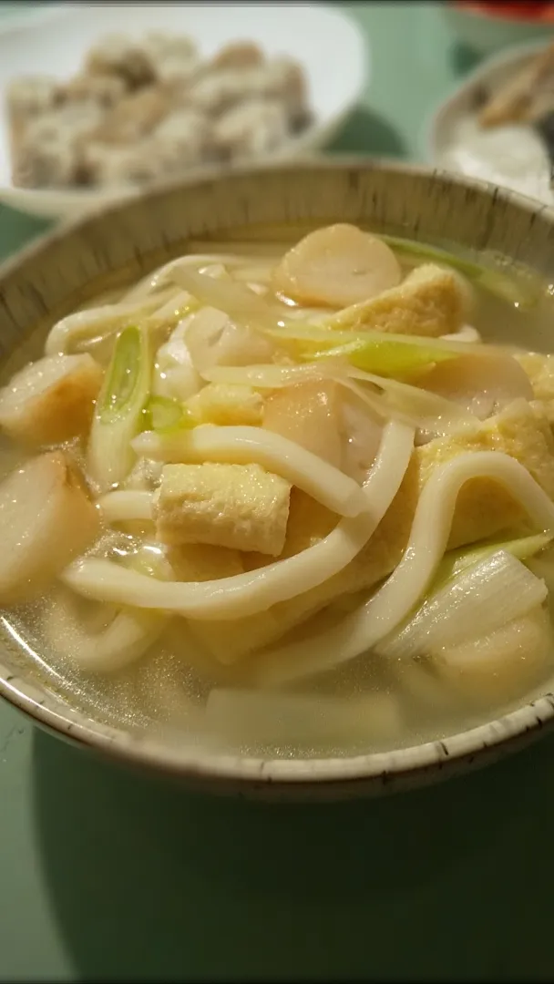 ニンベンの白だし活用❗️簡単煮込みうどん|かずにゃさん